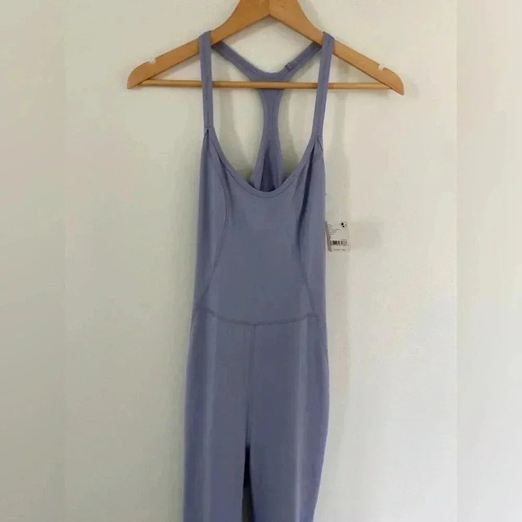 NWT FP free people movement Let’s Bounce One Piece jumpsuit purple size s - Picture 4 of 8